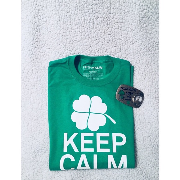 St Patty’s Day T-shirt and belt buckle - Picture 3 of 3